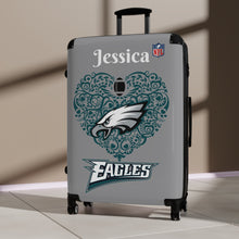 Load image into Gallery viewer, Eagles Suitcase (Custom Name)
