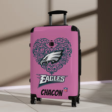 Load image into Gallery viewer, Eagles Suitcase (Custom Name)
