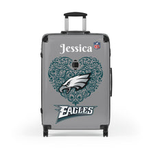 Load image into Gallery viewer, Eagles Suitcase (Custom Name)
