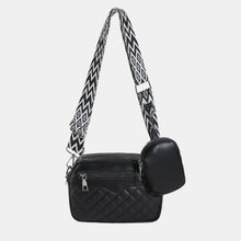 Load image into Gallery viewer, Stitching PU Leather Shoulder Bag
