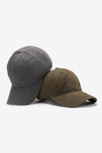 Load image into Gallery viewer, Distressed Adjustable Baseball Cap
