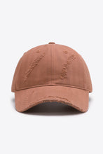 Load image into Gallery viewer, Distressed Adjustable Baseball Cap
