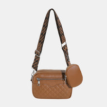 Load image into Gallery viewer, Stitching PU Leather Shoulder Bag
